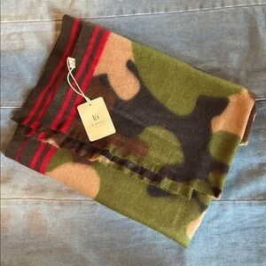 Fadivo Camouflage Green and Brown Scarf
